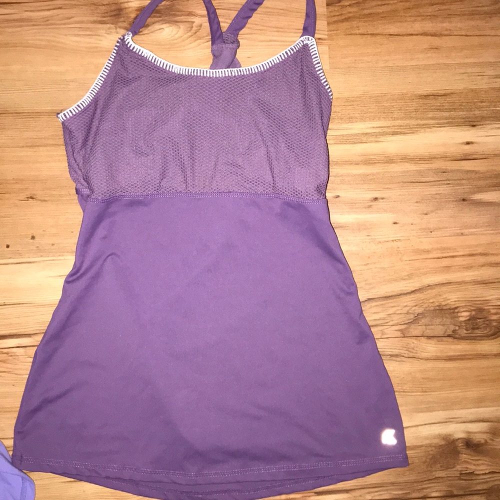 PURPLE WORKOUT TANK